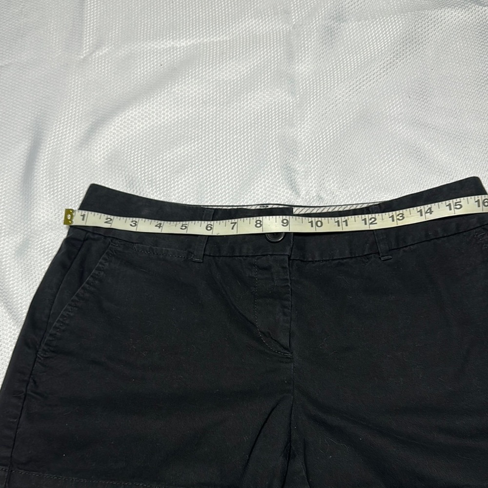 LOFT Black Bermuda Shorts Casual Style - Picture 5 of 7